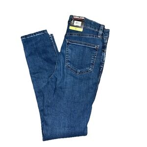 Kirkland Signature Ladies' High-Rise Skinny Jeans Pants Blue - Sz 16